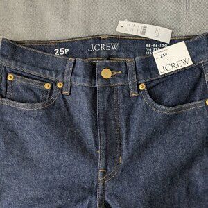 J Crew New Petite Slim-Straight Jean 25 P